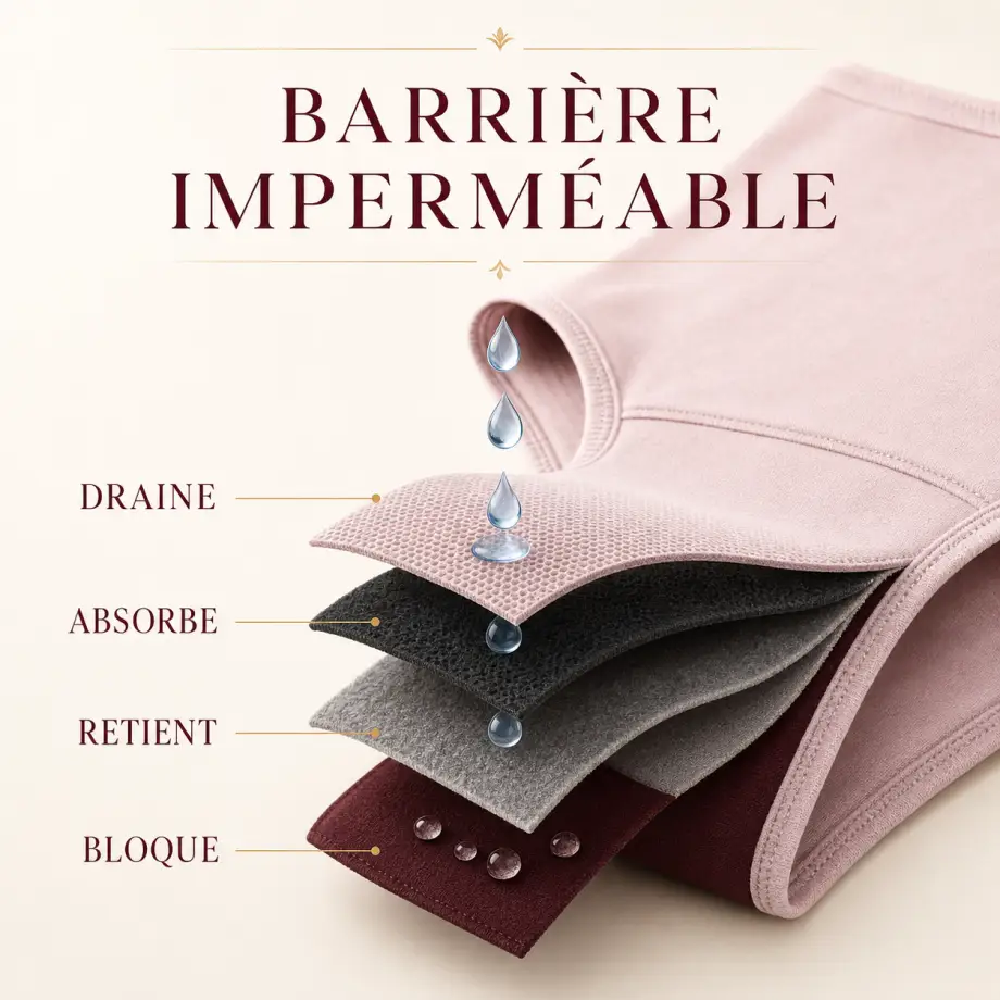 Barrière imperméable 4 couches