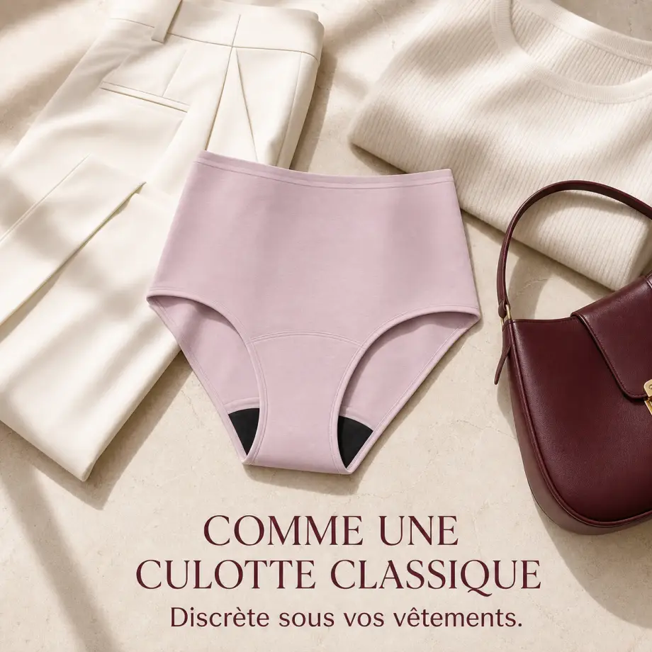 Discrète sous les vêtements